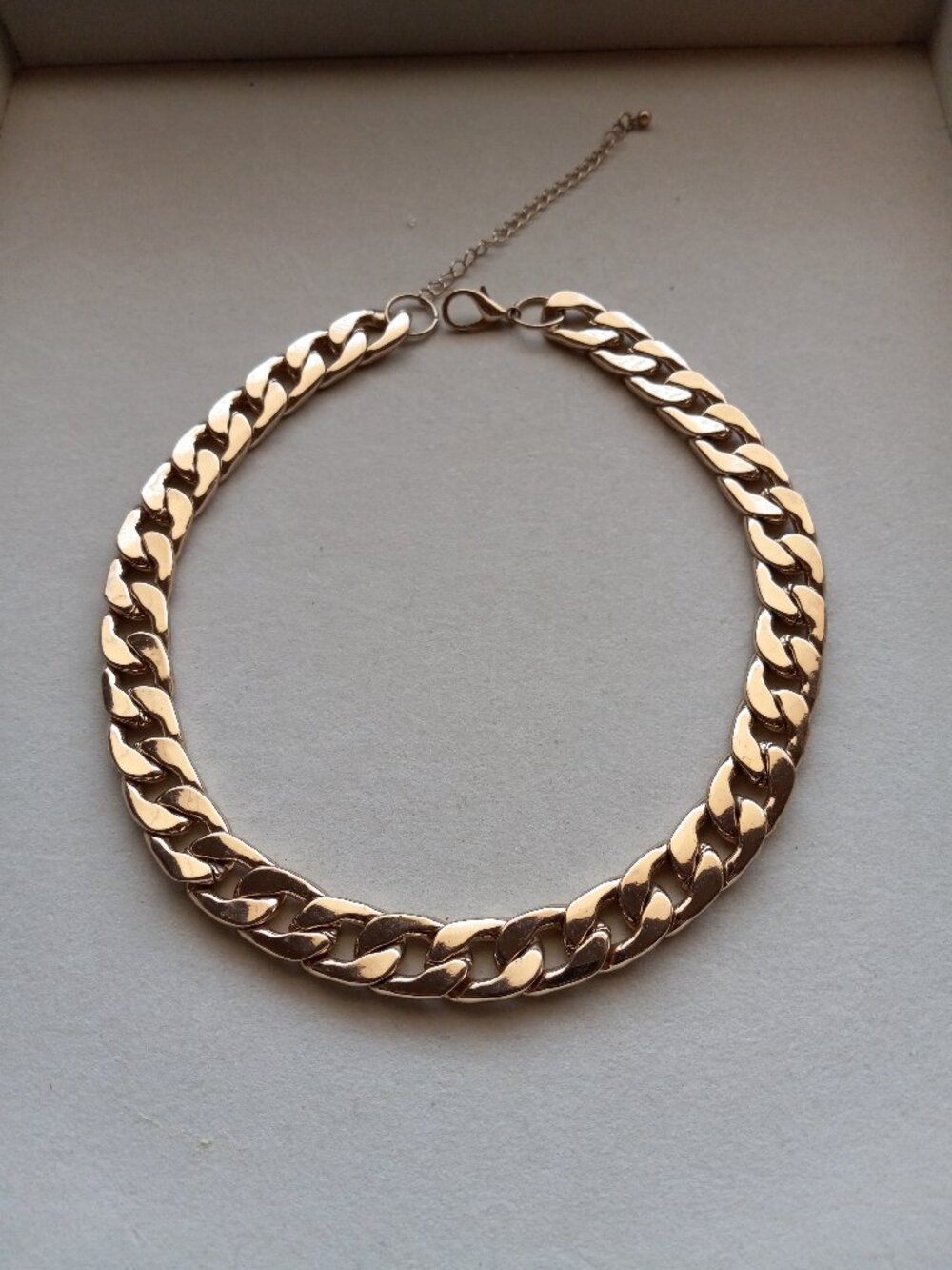 Nine West "Chunky" Curb Chain Necklace